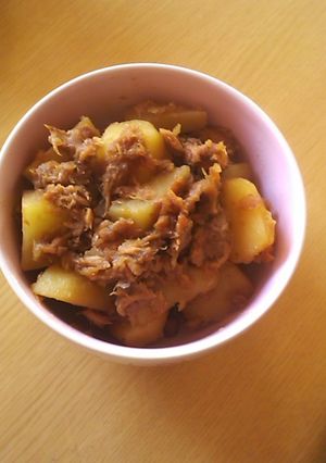 簡単♪じゃがいもとツナのオカカ煮★-レシピのメイン写真