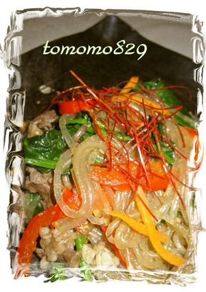 ☆焼肉のたれde韓国春雨チャプチェ❤☆♪-レシピのメイン写真