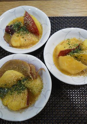 サツマイモ☆オレンジ煮-レシピのメイン写真