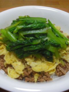 たっぷり野菜の♪豚そぼろごはん-レシピのメイン写真