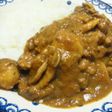 サトイモとお豆のカレー