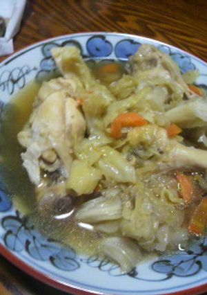 炊飯器で手羽元とキャベツのスープ-レシピのメイン写真