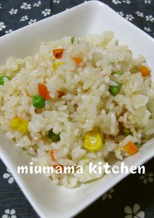 *簡単♪ベジタブルチャーハン*-レシピのメイン写真