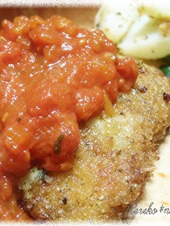 イシナギのミラノ風カツレツ-レシピのメイン写真