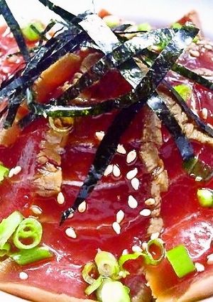 旨味を凝縮！お寿司屋さんのマグロの漬け丼-レシピのメイン写真
