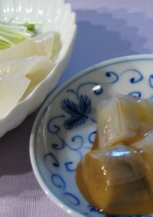 わた醤油でイカ刺し旨し♪-レシピのメイン写真