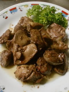 簡単♪ダシダDE鶏レバー炒め(韓国風)-レシピのメイン写真