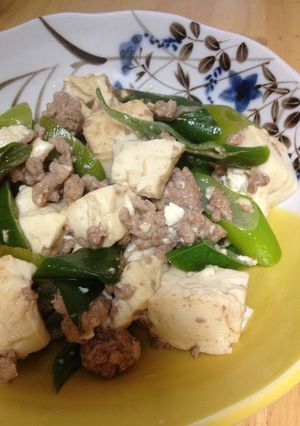 豆腐好きから伝授!木綿豆腐の肉炒め-レシピのメイン写真