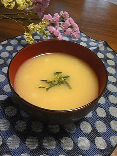 あったかとろとろ長いも味噌汁-レシピのメイン写真