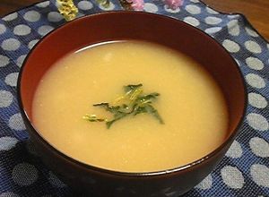 あったかとろとろ長いも味噌汁-レシピのメイン写真