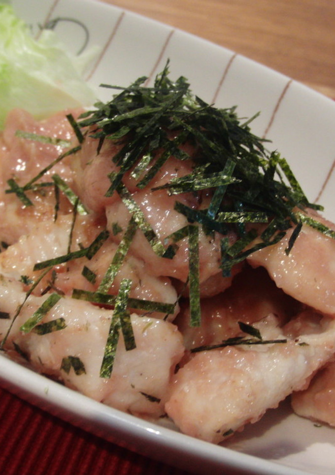 鶏ささみのたらこソースあえ-レシピのメイン写真