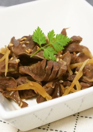 *砂ぎもの生姜煮*-レシピのメイン写真