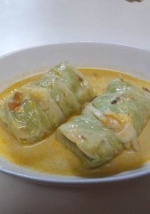 牛乳カレーロールキャベツ-レシピのメイン写真