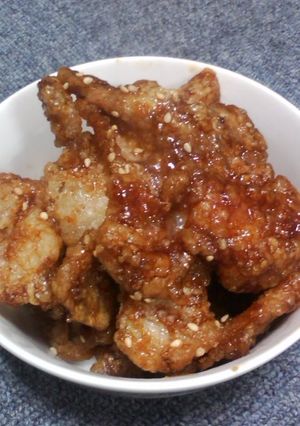 鶏皮揚げ〜名古屋風〜-レシピのメイン写真