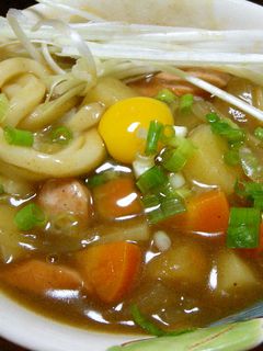 残り物でw カレーうどん-レシピのメイン写真