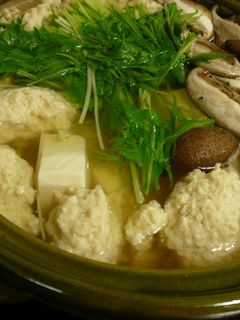 水菜と鶏つくねの豆腐鍋-レシピのメイン写真