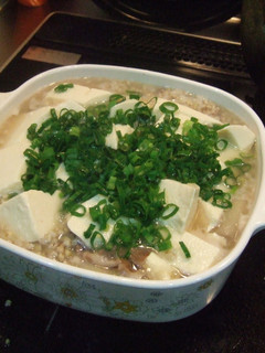 サムゲタンの素で豚シャブ豆腐雑炊-レシピのメイン写真