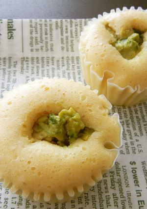 アボカド蒸しパン♪　はちみつレモン風味♡-レシピのメイン写真