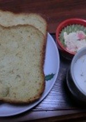 ホームベーカリーで青汁入りパン-レシピのメイン写真