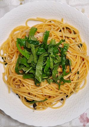 大葉とえのきの和風パスタ-レシピのメイン写真