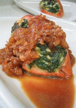 お腹いっぱいな秋鮭-レシピのメイン写真