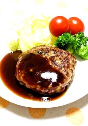 ふっくら美味しい★我が家のハンバーグ-レシピのメイン写真