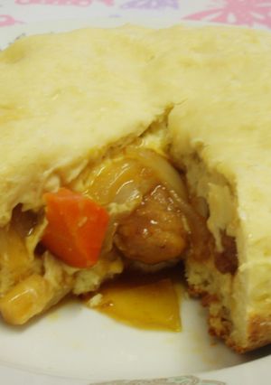 炊飯器で！おっきな酢豚まん-レシピのメイン写真