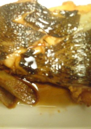 浅羽カレイの煮つけ！-レシピのメイン写真