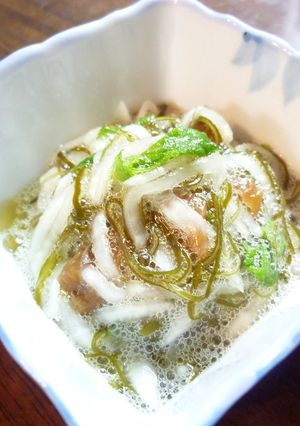 がごめ昆布とかぶの梅あえ（*´▽`*)-レシピのメイン写真