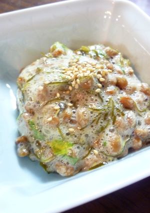 健康度UP納豆p(*^-^*)q-レシピのメイン写真