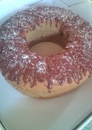 ハピバ❤シフォンケーキ-レシピのメイン写真