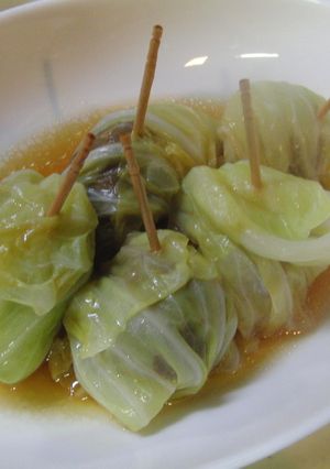 中華名菜　甘酢肉団子で簡単ロールキャベツ-レシピのメイン写真