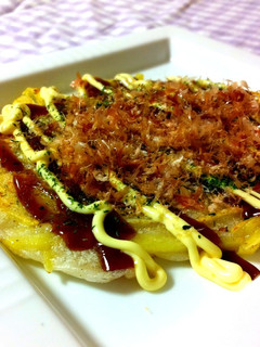 じゃがいもtoおもちdeお好み焼き風-レシピのメイン写真