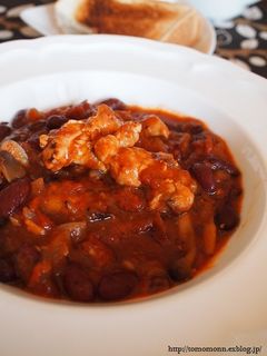 【STAUB鍋】鶏肉と豆のトマト煮込み-レシピのメイン写真