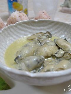 牡蠣のソテーミルク煮-レシピのメイン写真