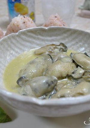 牡蠣のソテーミルク煮-レシピのメイン写真