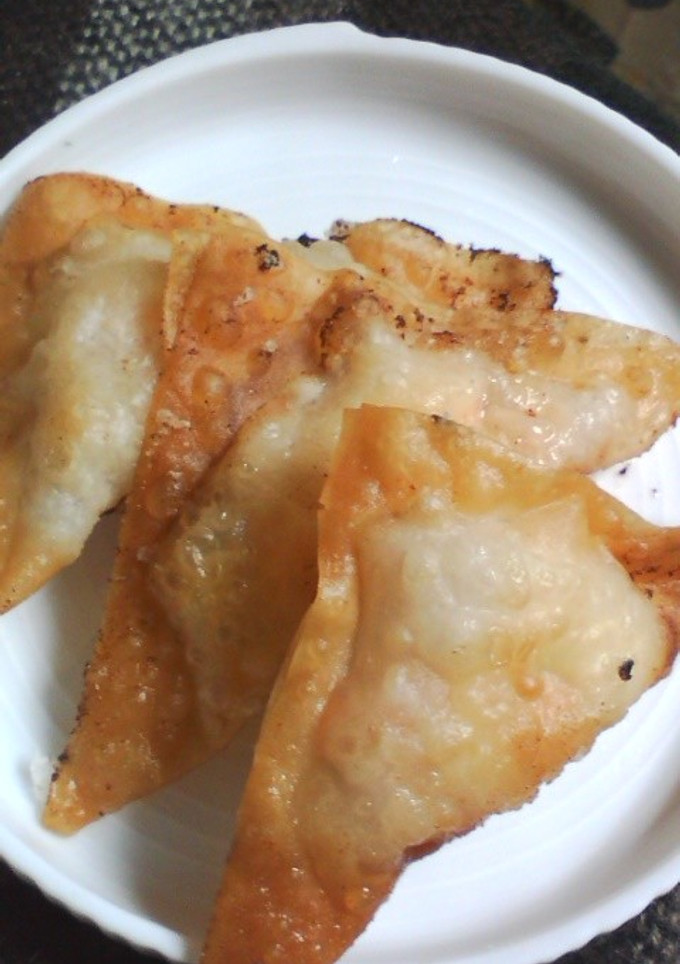 シューマイの皮揚げ　〜えびチーズ〜-レシピのメイン写真