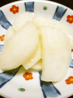 塩麹と砂糖で!べったら漬け風☆大根の漬物-レシピのメイン写真