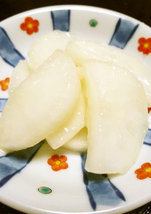 塩麹と砂糖で！べったら漬け風☆大根の漬物-レシピのメイン写真