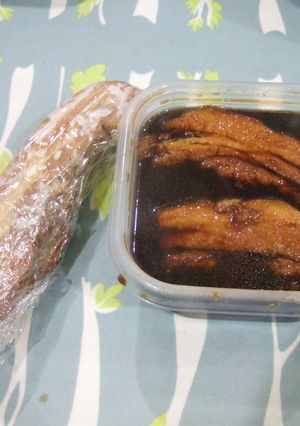 豚バラの煮豚。塩煮豚または醤油味でも！-レシピのメイン写真