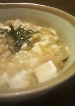 山田うどん風お豆腐丼-レシピのメイン写真