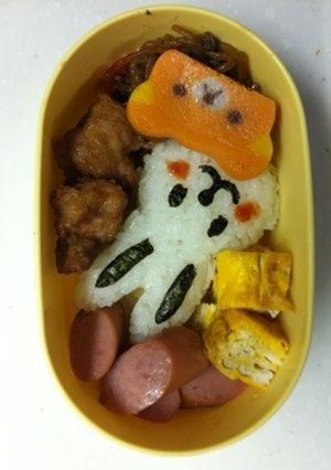 保育園お弁当 予行演習１-レシピのメイン写真