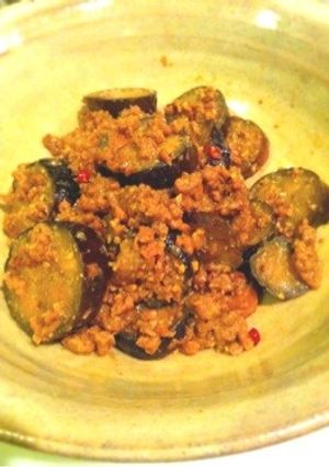 簡単！ナスと挽肉の味噌炒め...♡-レシピのメイン写真