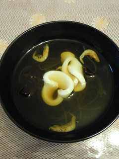 お吸い物を作ってみました-レシピのメイン写真
