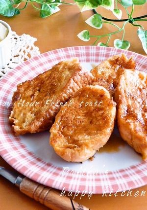 きな粉で和風♬フレンチトースト♡-レシピのメイン写真