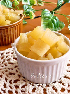 レンジで♬りんごの甘煮-レシピのメイン写真
