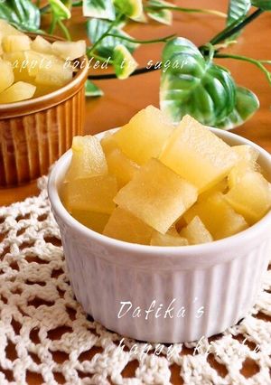レンジで♬りんごの甘煮-レシピのメイン写真