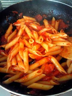 ものぐささんの簡単ペンネアラビアータ-レシピのメイン写真