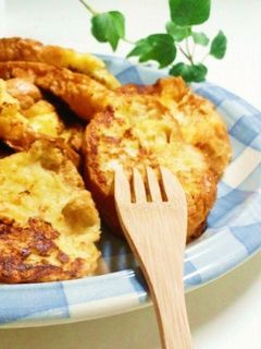 *5分でとろける幸せ♥フレンチトースト*-レシピのメイン写真