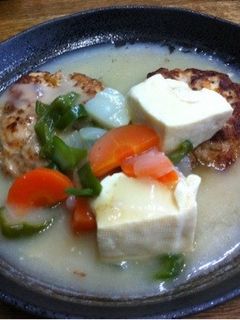 豆腐ハンバーグ♡クリーム煮〜♫-レシピのメイン写真